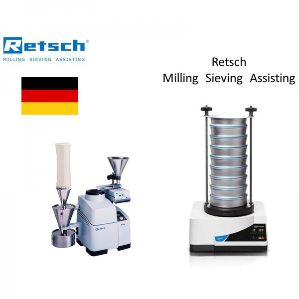 Retsch Milling Sieving Assisting